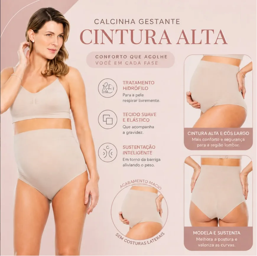 Calcinha Gestante
